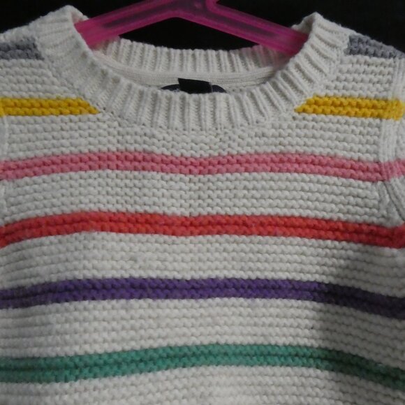 GAP KIDS | xs - extra small (4-5) | Colorful Striped Knit Sweater - Picture 4 of 16
